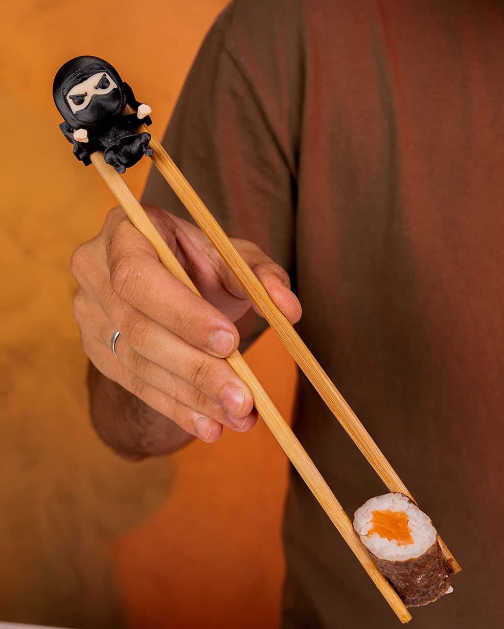 Apoio de Pauzinhos Ninja
